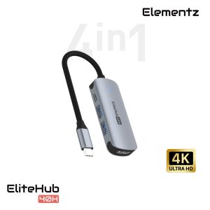 EliteHub 40H 4合1 USB-C 轉接器<br>(MF-40H)