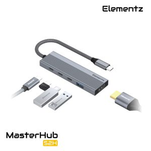 Alternative view of MasterHub 52H 5合1 USB-C 轉接器<br>(MF-52H)