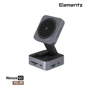 Nexus Q2 10合1 轉接器 + 無線充電器座<br>(FC-19)