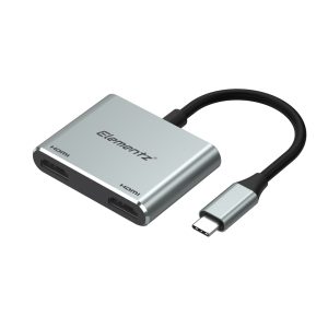 USB-C 轉 HDMI 雙螢幕轉接器<br>(MC-206H)