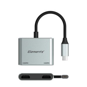 Alternative view of USB-C 轉 HDMI 雙螢幕轉接器<br>(MC-206H)