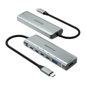 Alternative view of 多功能 633G 6合1 USB-C 轉接器<br>(MG-633G)