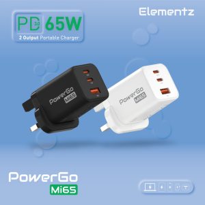 PowerGo Mi65 充電器 2C1A<br>(PD-Mi65)